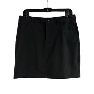 Eddie Bauer Black Golf Skort Size 8